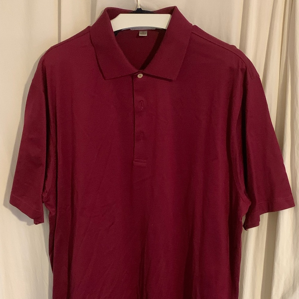 Maroon/Burgundy XL Peter Millar Polo